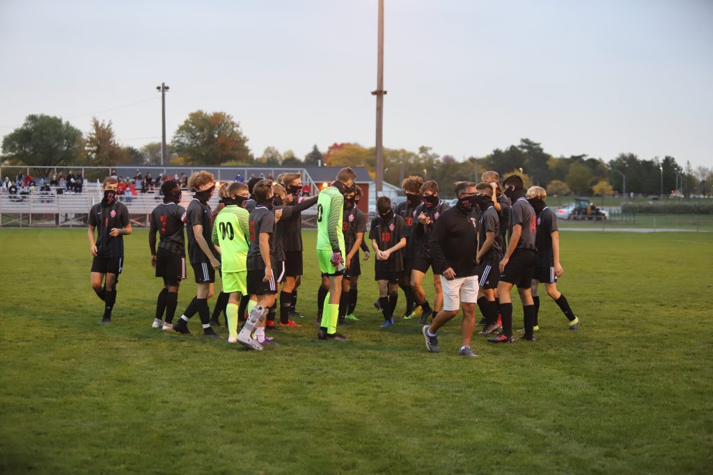 Grand Blanc Soccer Defeats Bay City 11-0